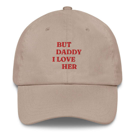 "DADDY" just text dad hat