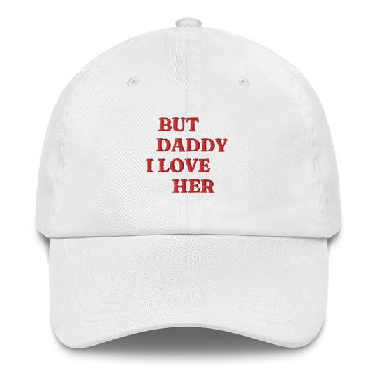 "DADDY" just text dad hat