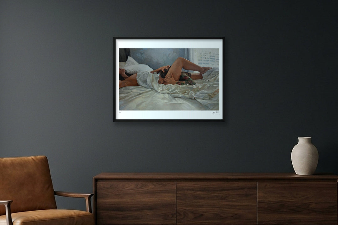 Lunch 2.0 — 80×60cm, 31×24" Black Frame