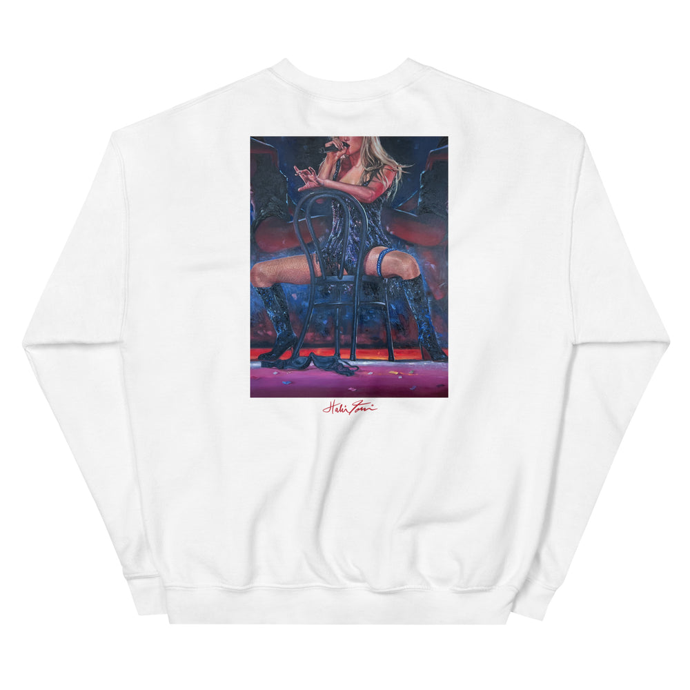 'i dress for women' sweatshirt