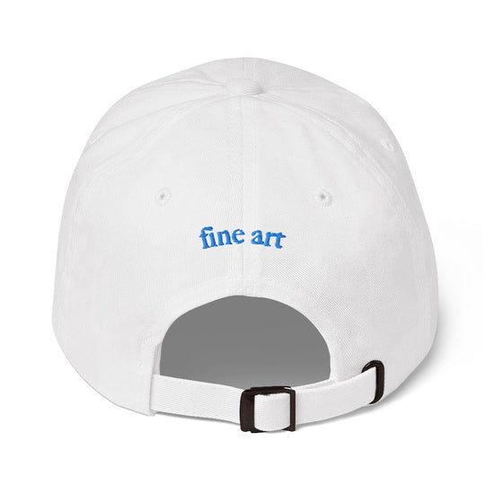 HT embroidered hat - blue thread