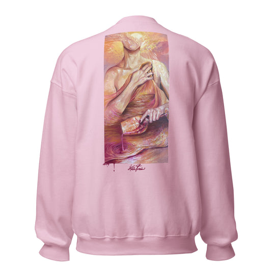 august embroidered sweatshirt