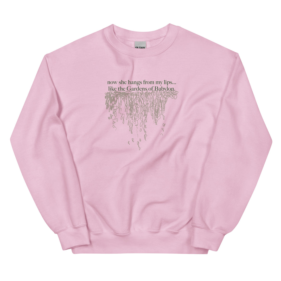 lips of babylon sweatshirt