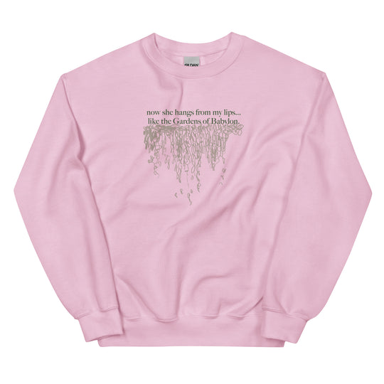 lips of babylon sweatshirt