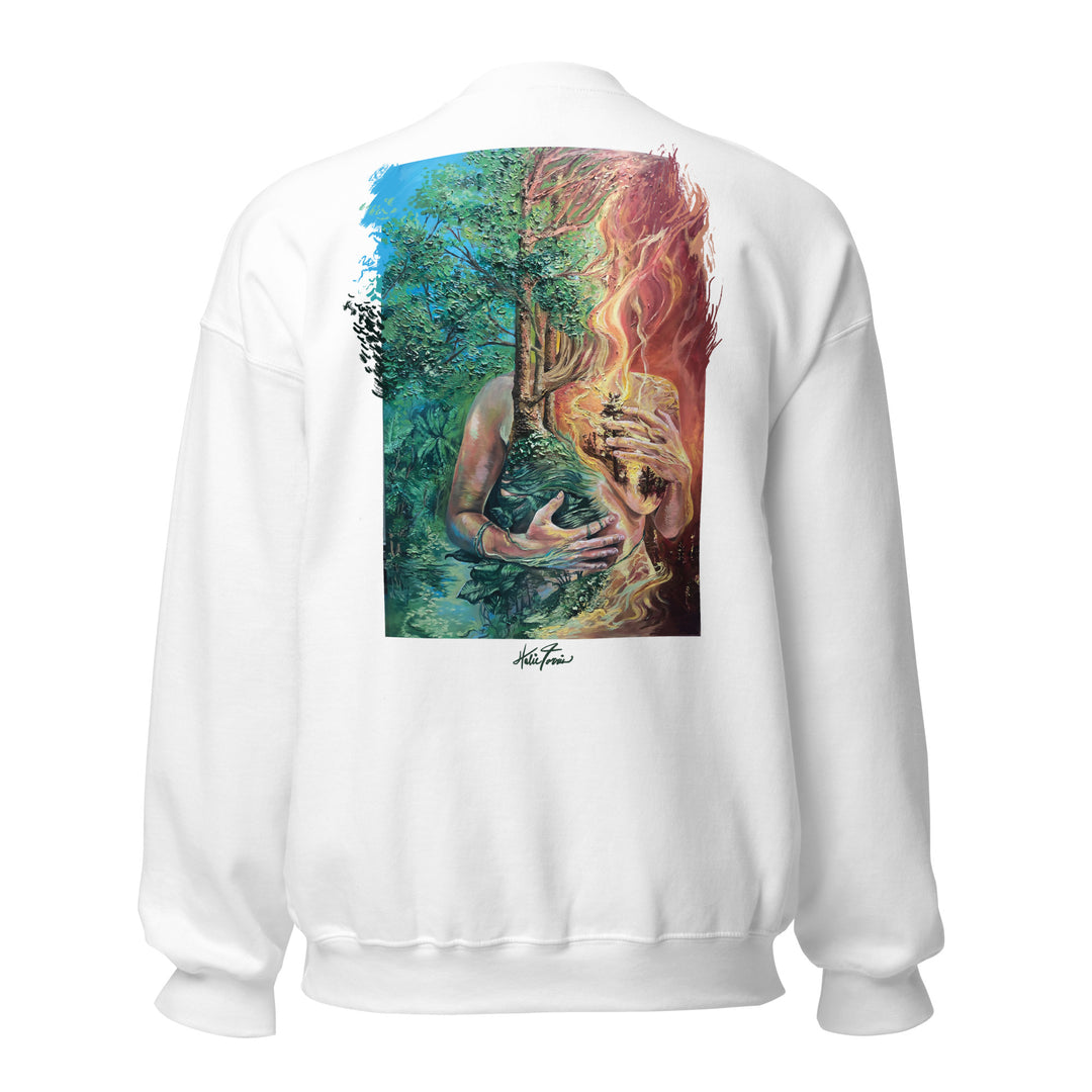 gaia embroidered sweatshirt