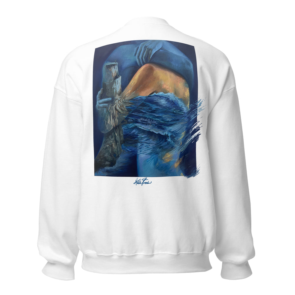hoax embroidered sweatshirt