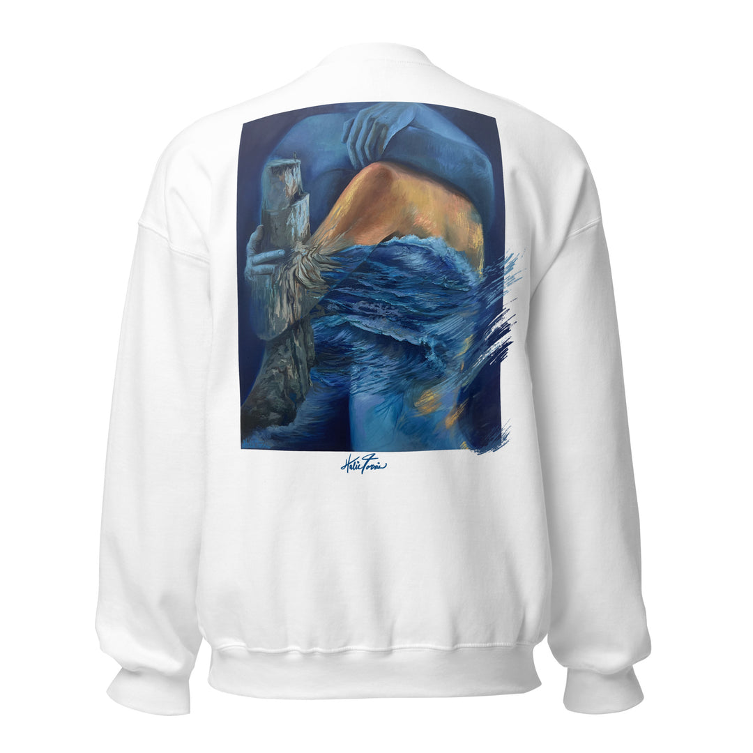 hoax embroidered sweatshirt