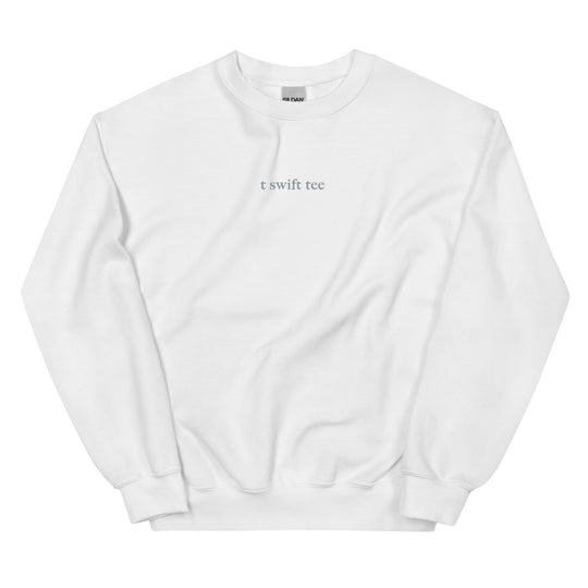 t swift tee embroidered sweatshirt