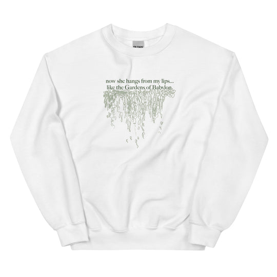 lips of babylon sweatshirt