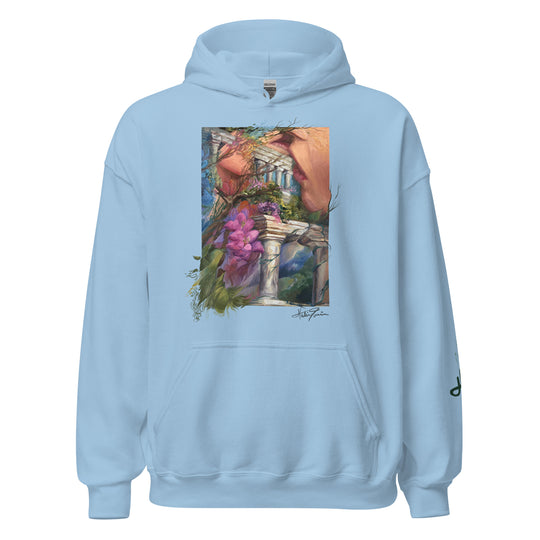 "lips of babylon" hoodie